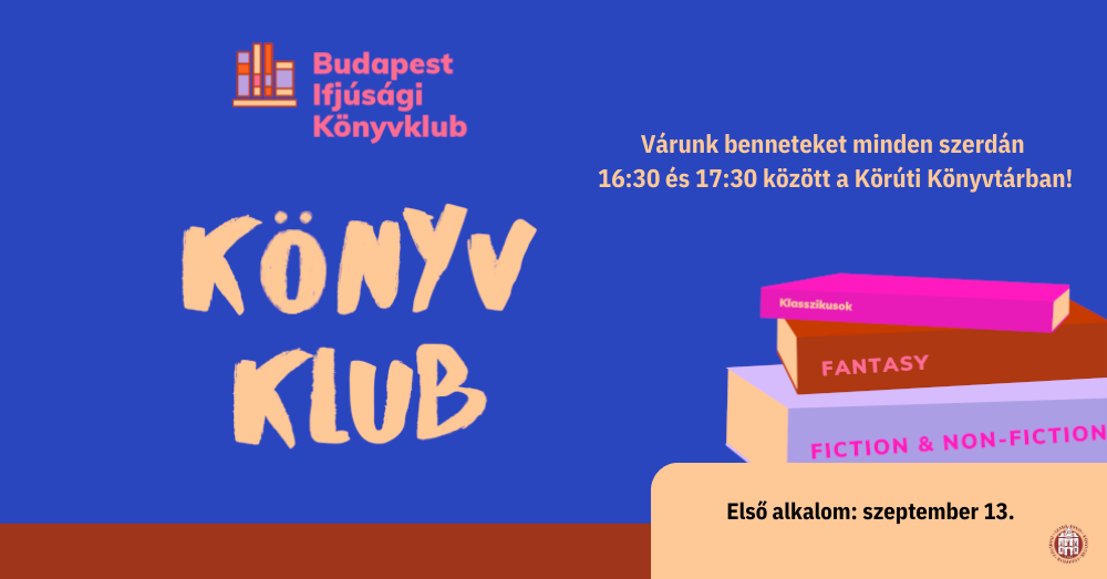 Ifjúsági könyvklub fiataloknak