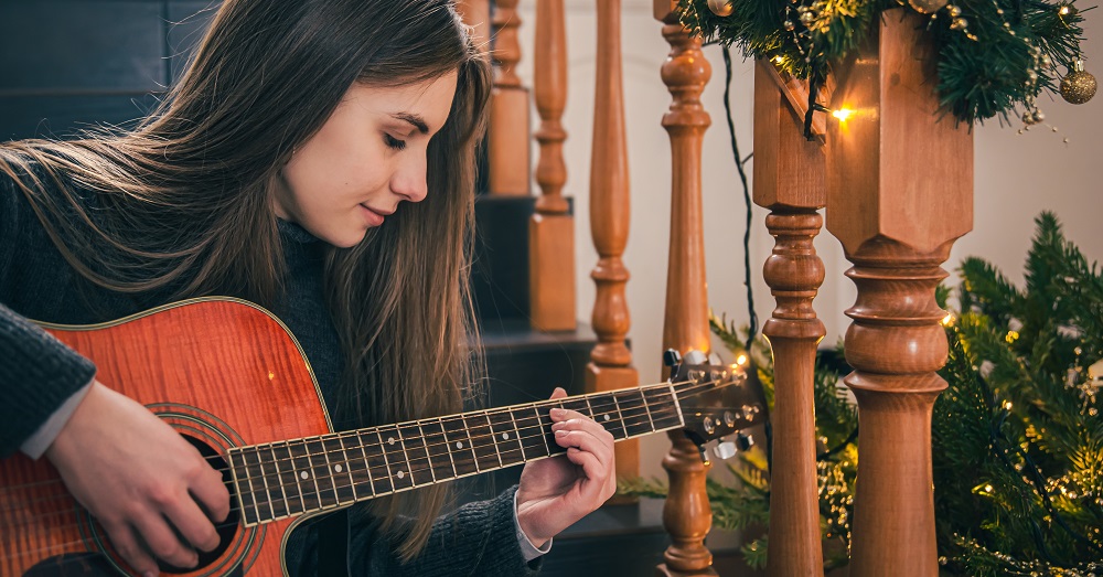 Duo Volente gitárduó Mikulás Napi műsora