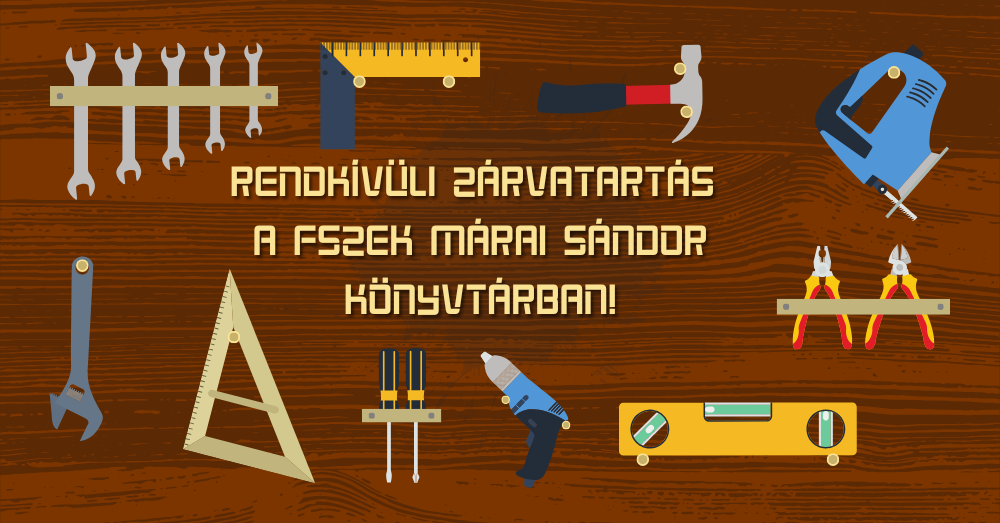 Újabb rendkívüli zárvatartás a FSZEK Márai Sándor Könyvtárban