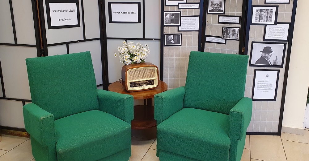 Krasznahorkai-nap a Sashalmi Könyvtárban