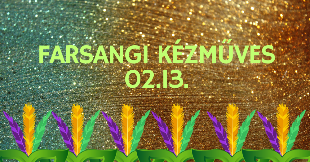 Farsangi kézműves