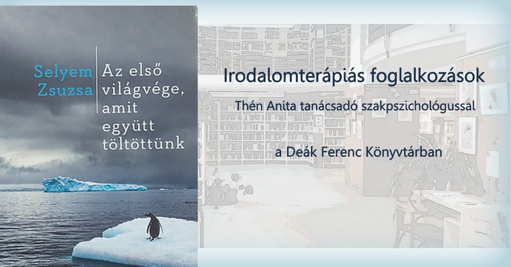 Irodalomterápiás foglalkozások