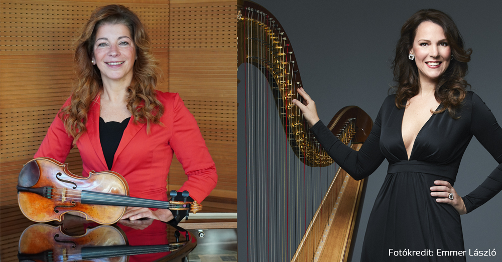 Bach-est hárfával és hegedűvel