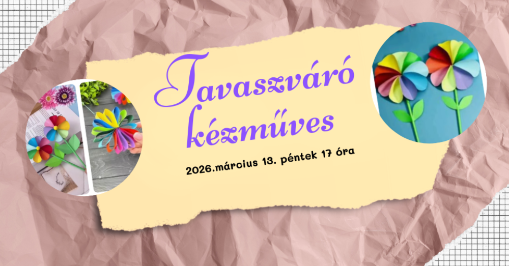 Tavaszváró kézműves