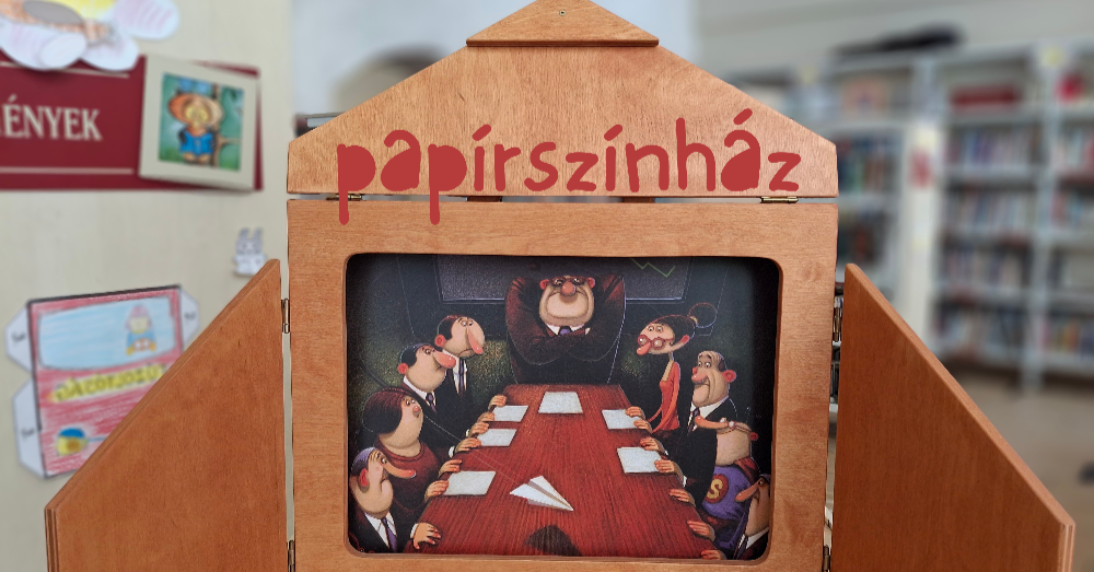 Superman a bizottságban - papírszínház előadás