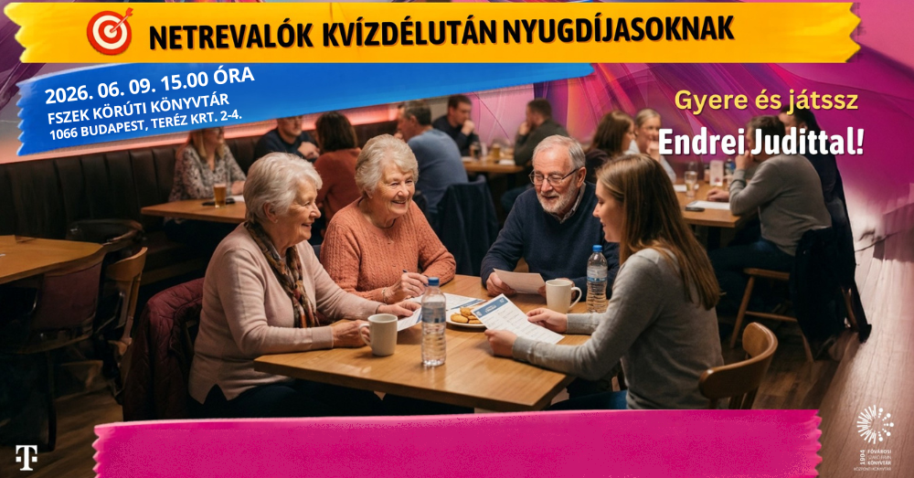 Netrevalók kvízdélután nyugdíjasoknak
