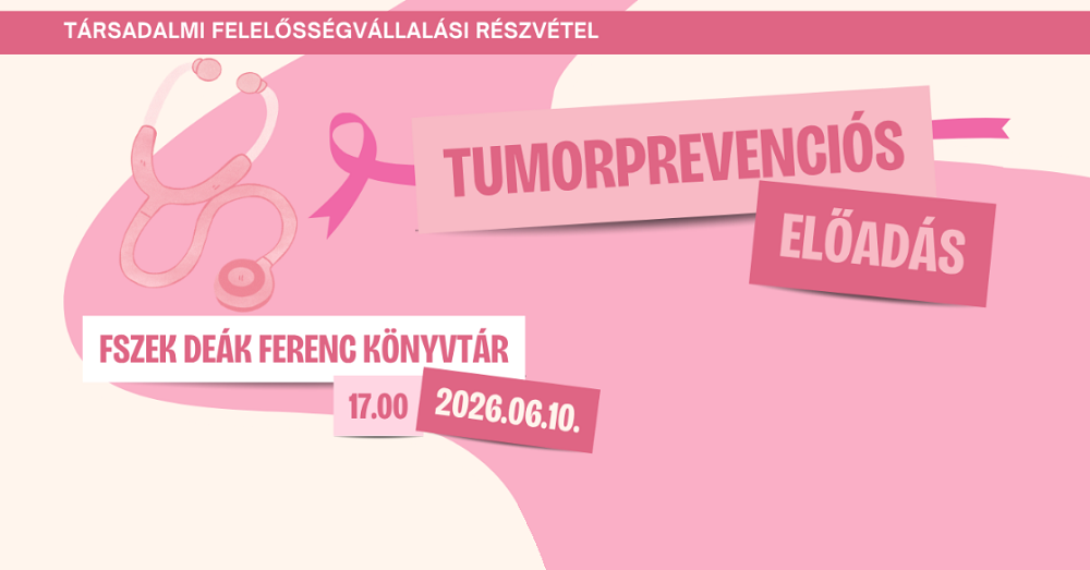 Tumorprevenciós előadás
