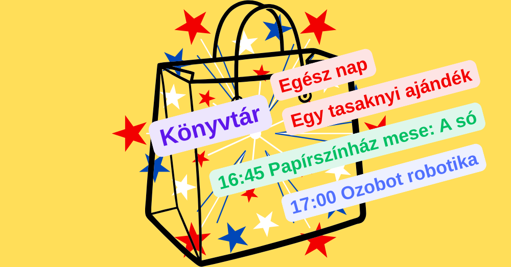 Ajándék nap a Kelenföldi Könyvtárban