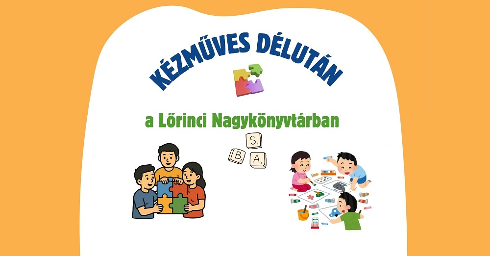 Kézműveskedj a könyvtárban - titkos üzenet a suliban