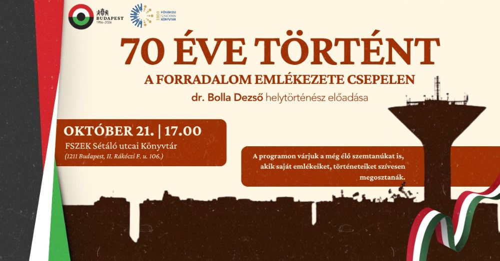 70 éve történt - A forradalom emlékezete Csepelen