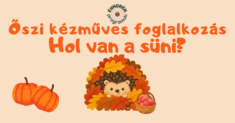 Évkerék programok: hol van a süni?