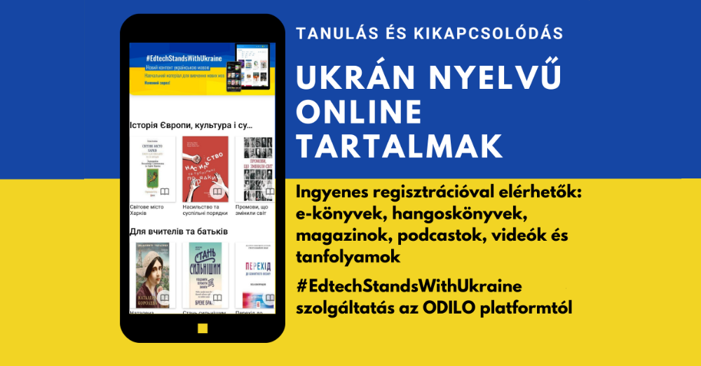 Ingyenes ukrán nyelvű nemzetközi online tanulástámogató szolgáltatás