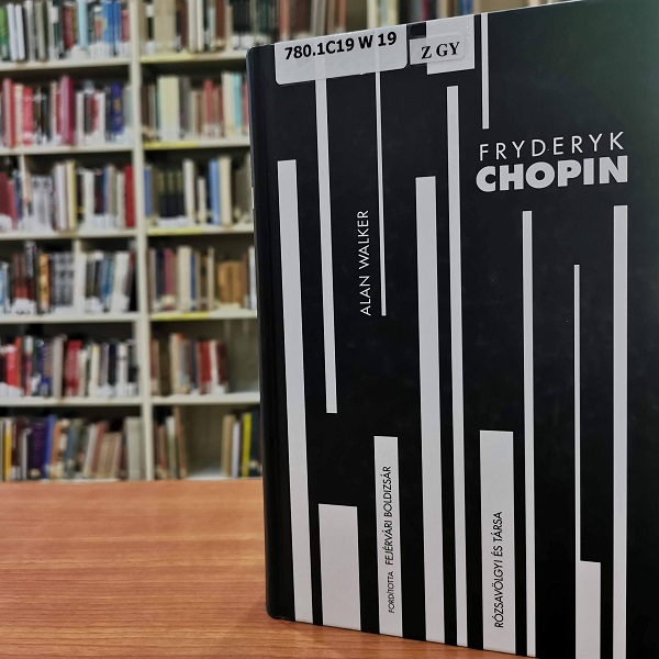 Alan Walker Fryderyk Chopin című könyv borítója