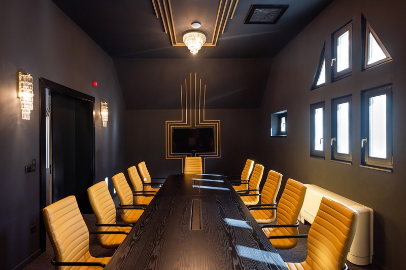 A meeting room