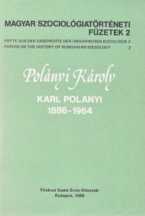 Cover of the publication titled Károly Polányi