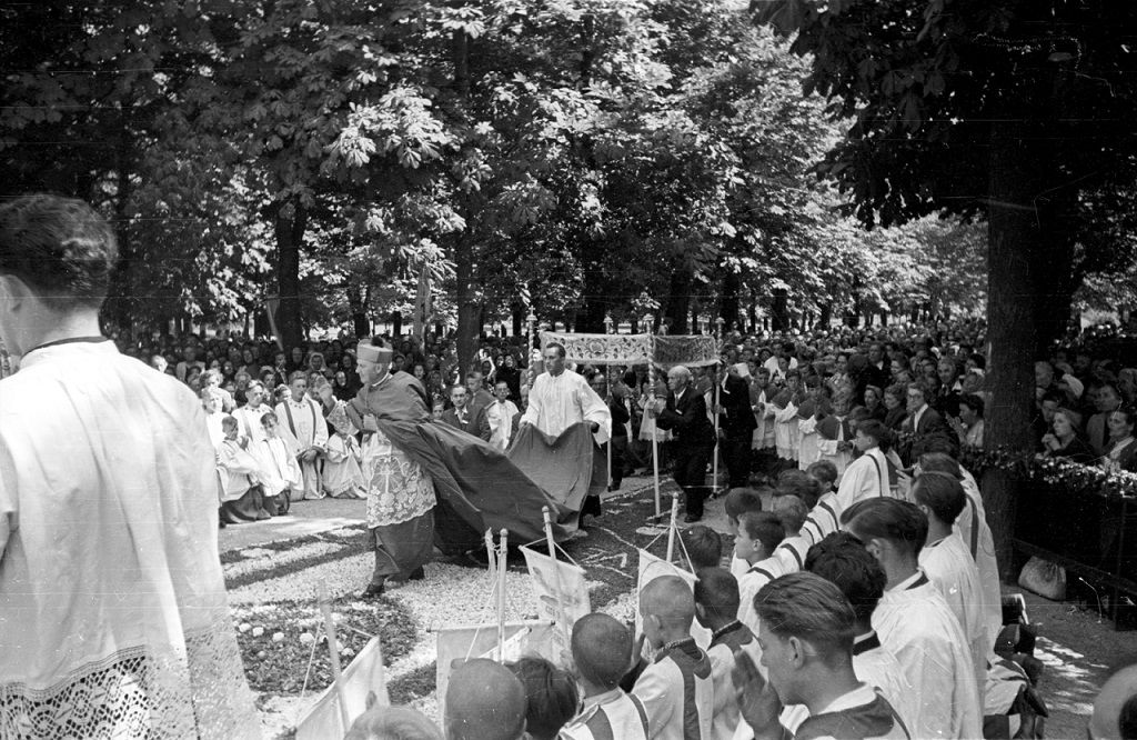 Ünnepi szertartás 1956-ban