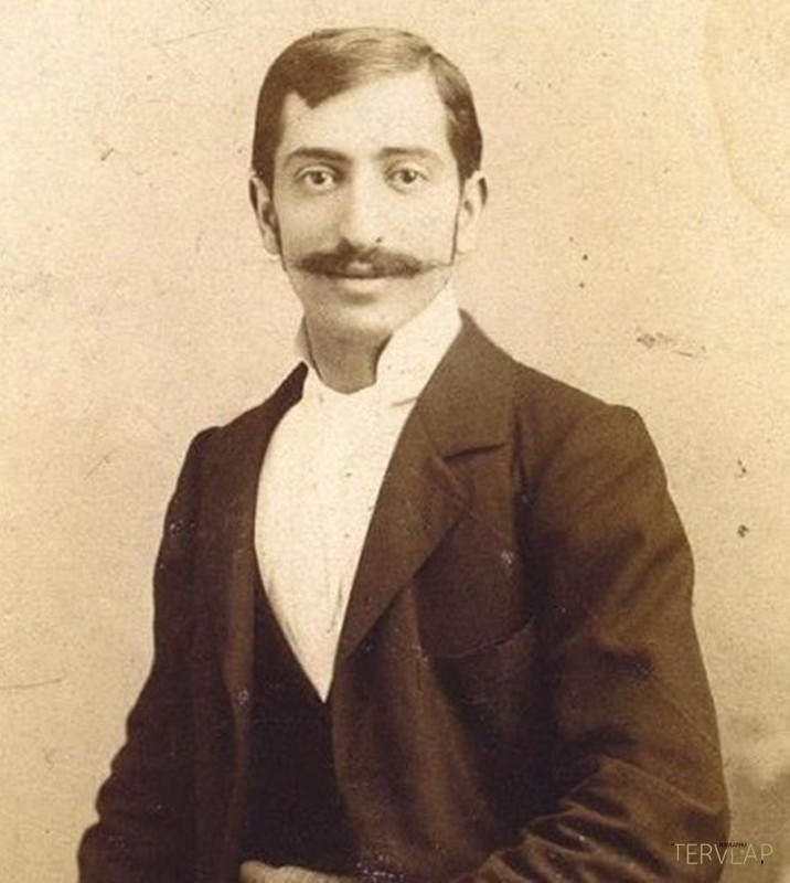 Komor Marcell építész 1896-ban