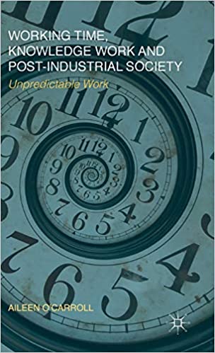Aileen O’Caroll Working Time, Knowledge Work and Post-Industrial Society című könyv borítója