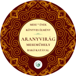 Aranyvirág meseműhely logója