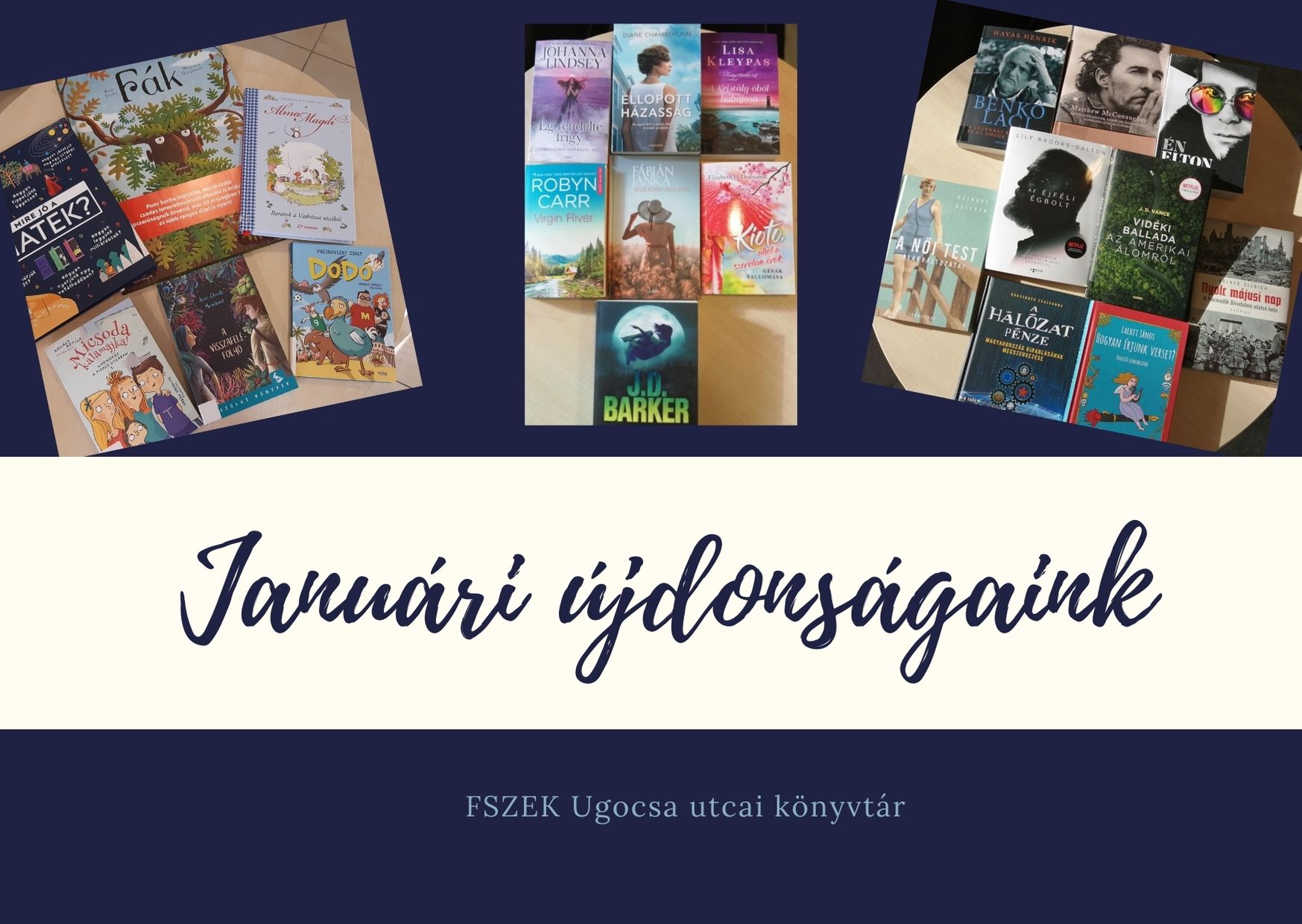 januári könyvújdonságok