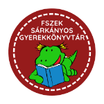  a gyerekkönyvtár logója olvasó sárkányfigurával