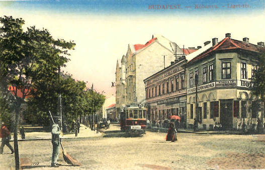 A Liget-tér egy képeslapon