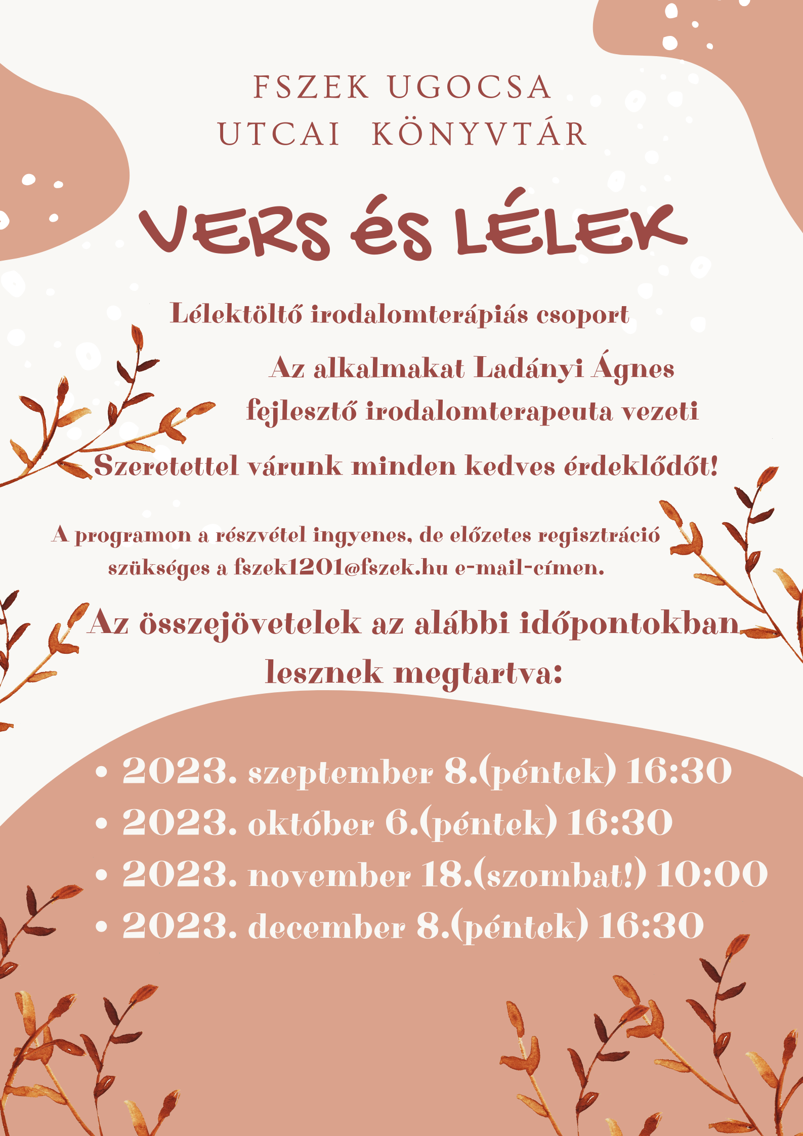 a program plakátja