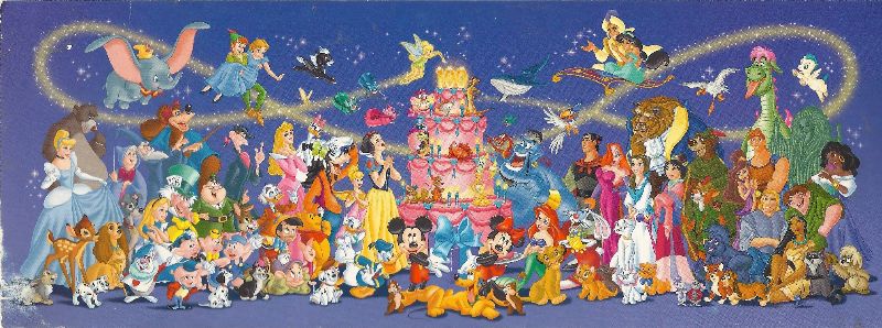 Disney-mese karakterek - 100. évforduló