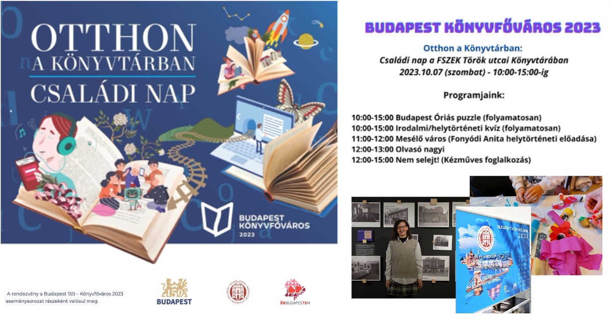 Otthon a Könyvtárban: Családi nap a FSZEK Török utcai Könyvtárában