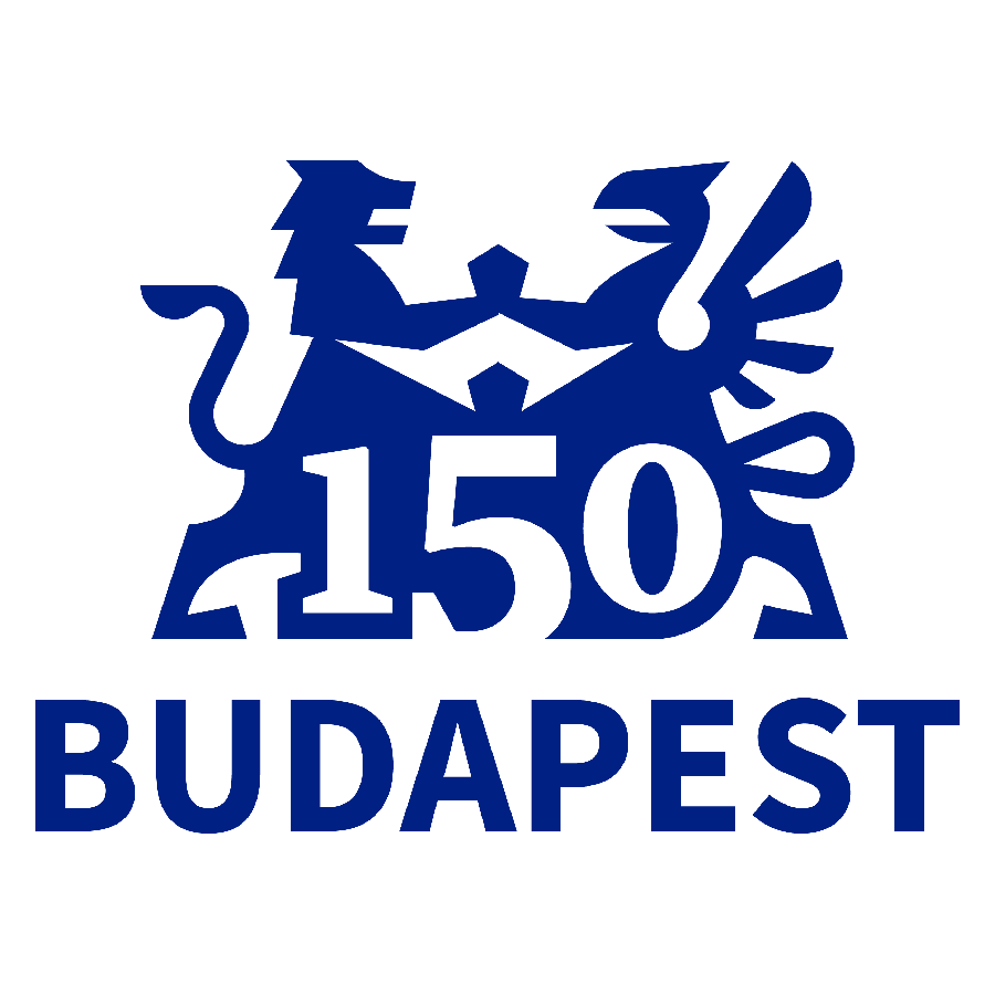 Budapest 150 éves logó