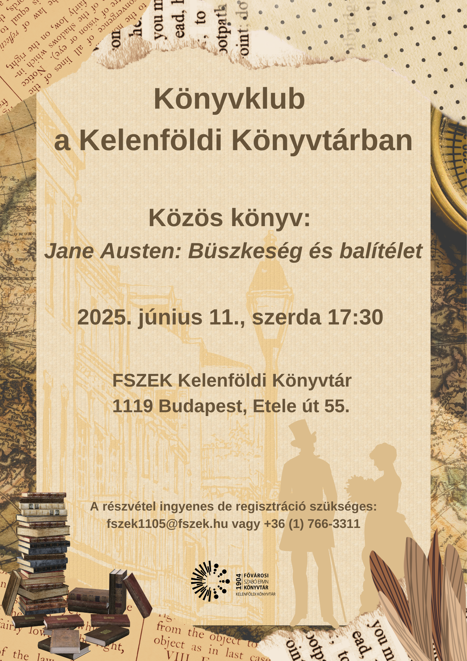 könyvklub plakátja