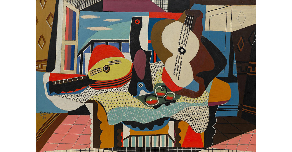 Pablo Picasso: Mandolin és Gitár