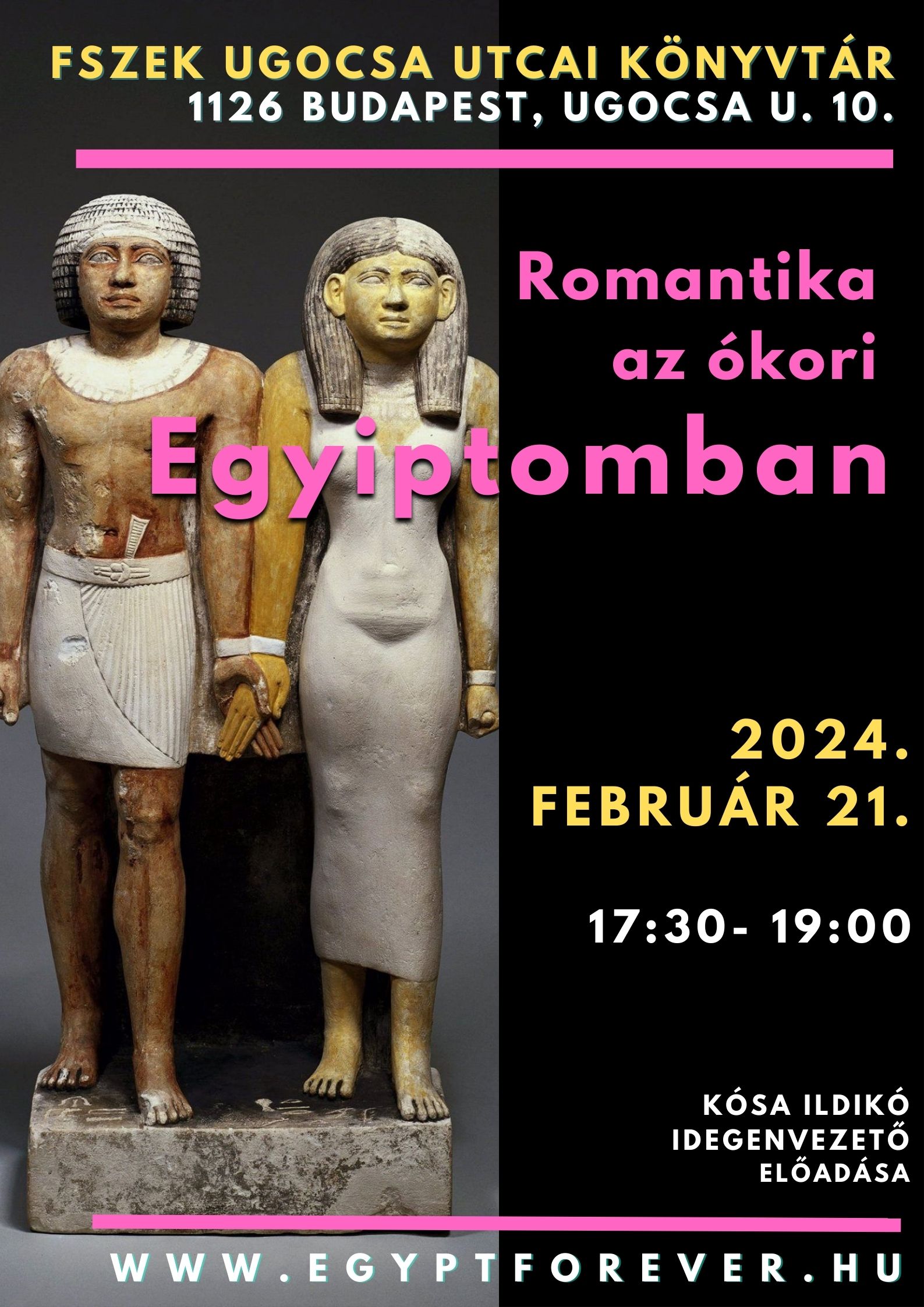 egyiptomi nő-férfi figura fotója