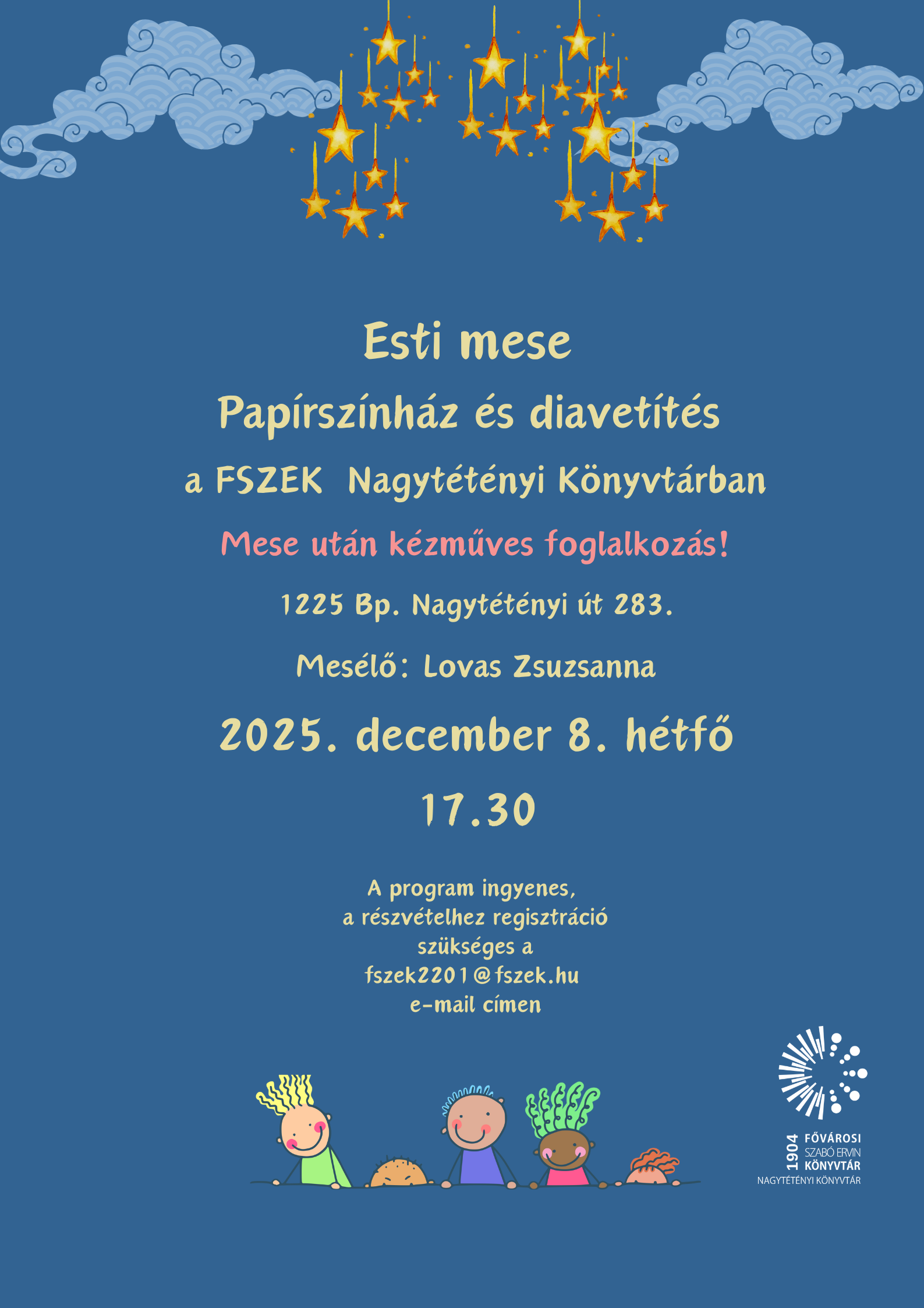 téli figurák a plakáton