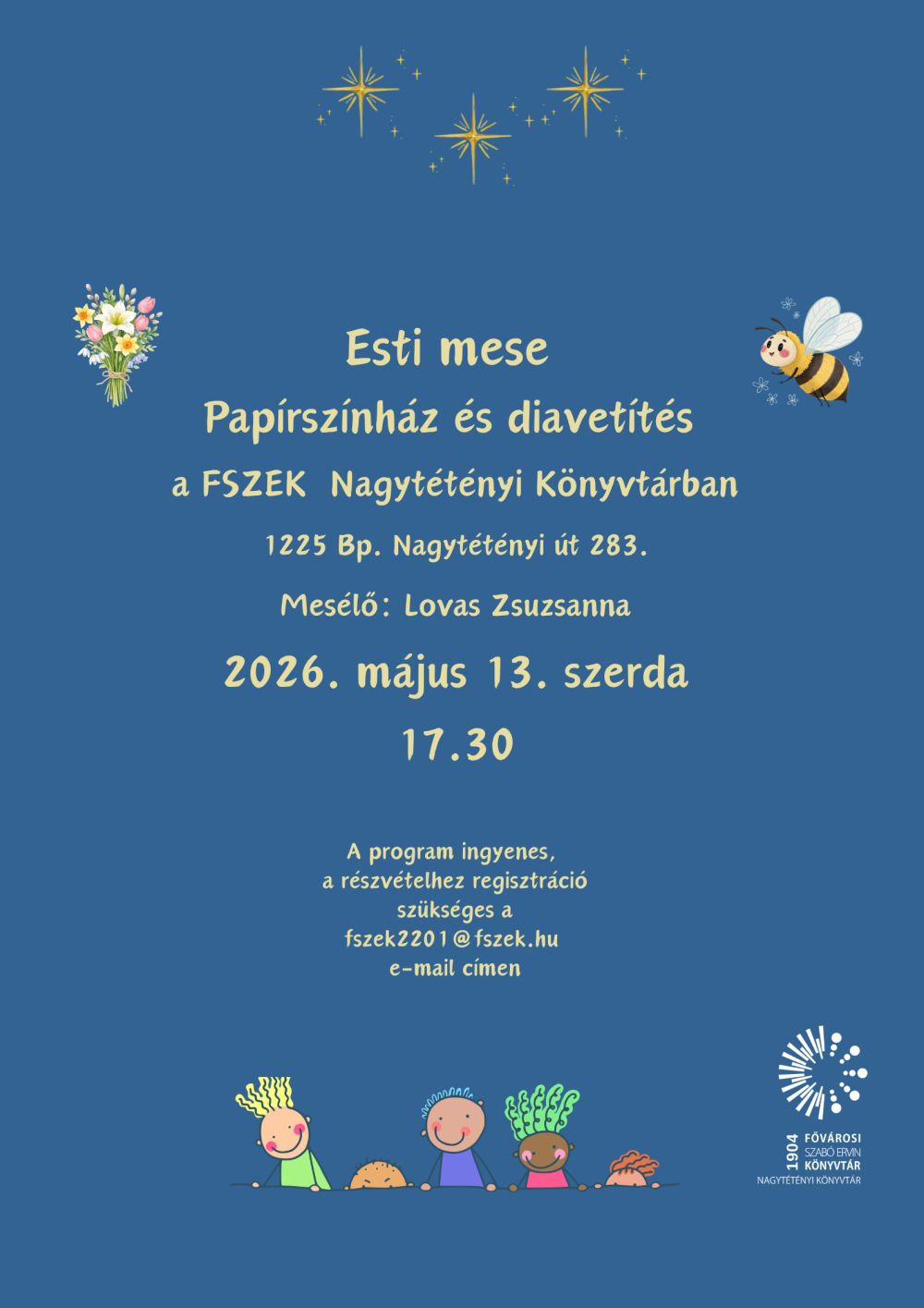 tavaszi figurák a plakáton