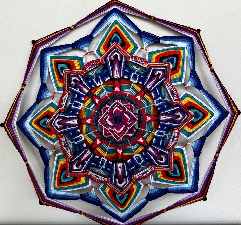 Yarn mandala image