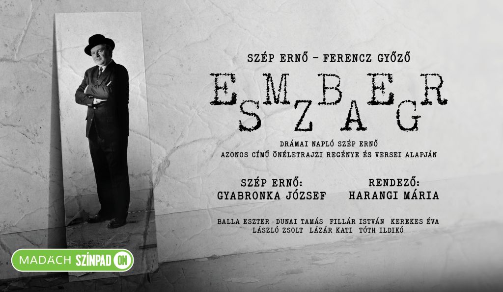 Emberszag - Madách Színház fekvő plakátja