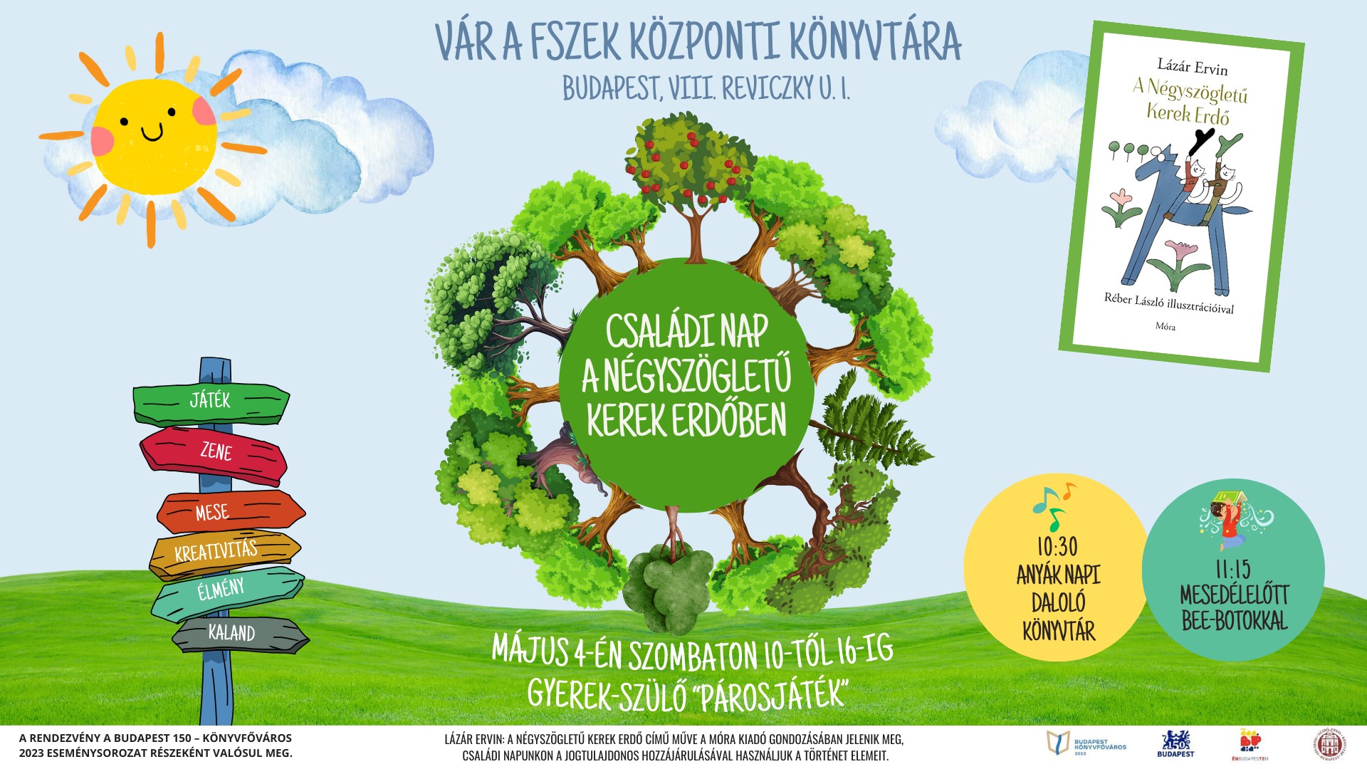 A családi nap plakátja