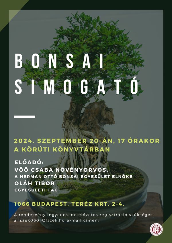 Bonsai simogató