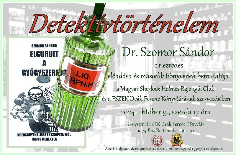 Dr. Szomor Sándor - Elgurult a gyógyszered? - könyv és gyógyszeresüveg