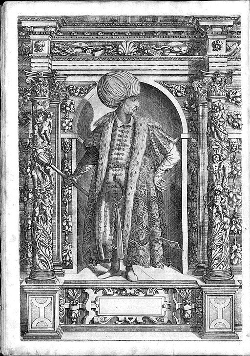 Custos Domenicus 1603-as metszete I. Szulejmánról