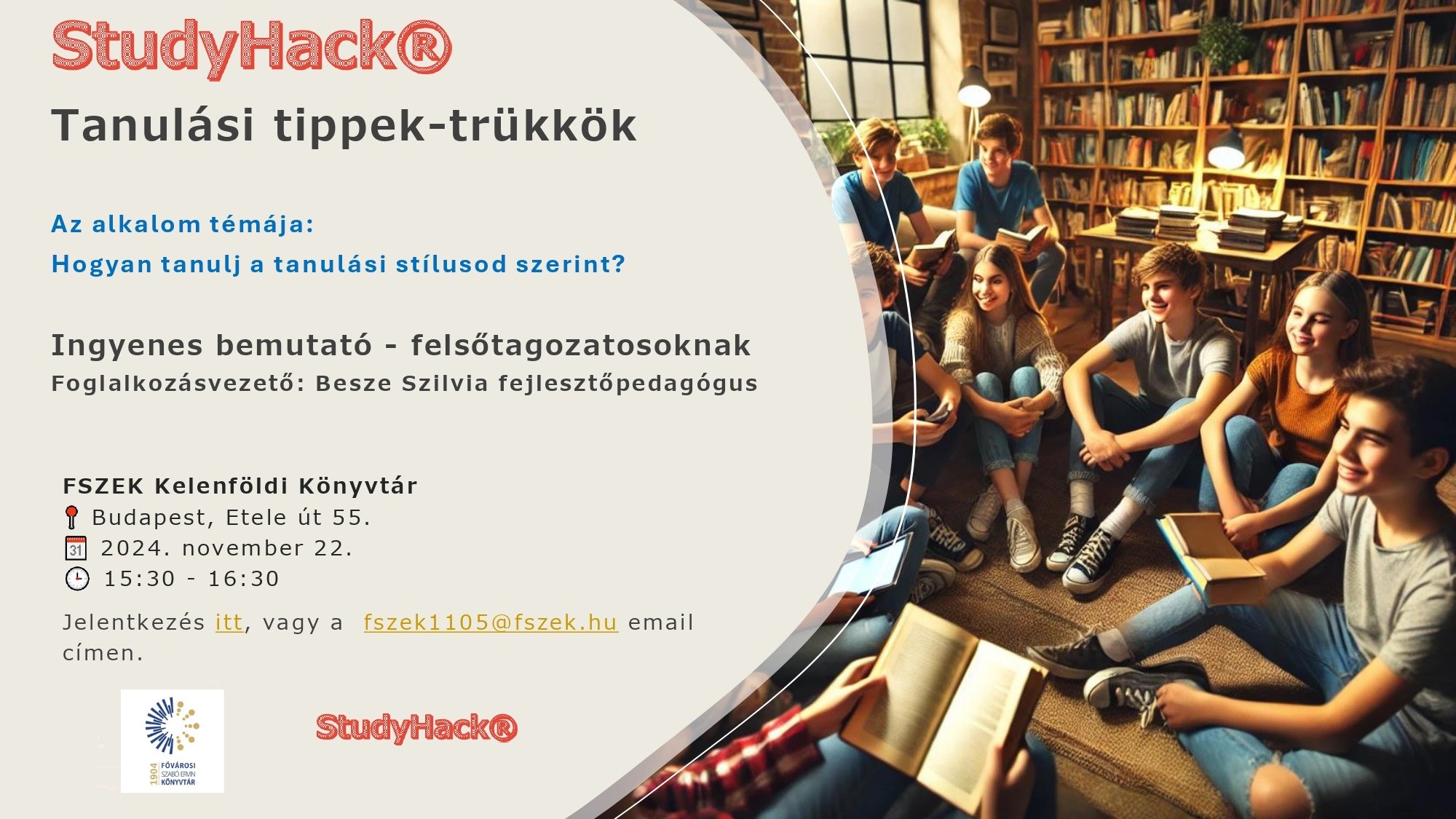 StudyHack plakát