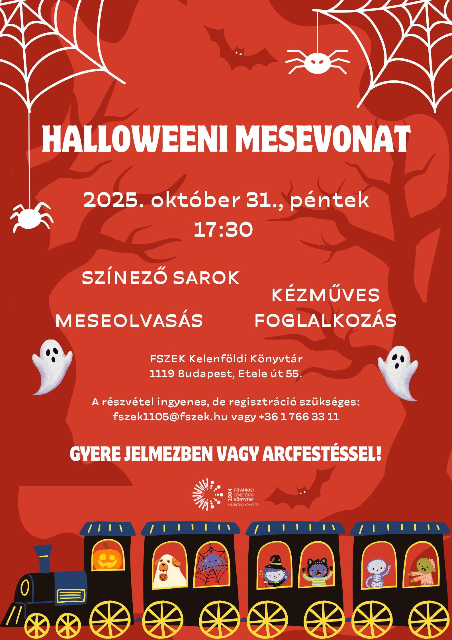 Halloweeni plakát