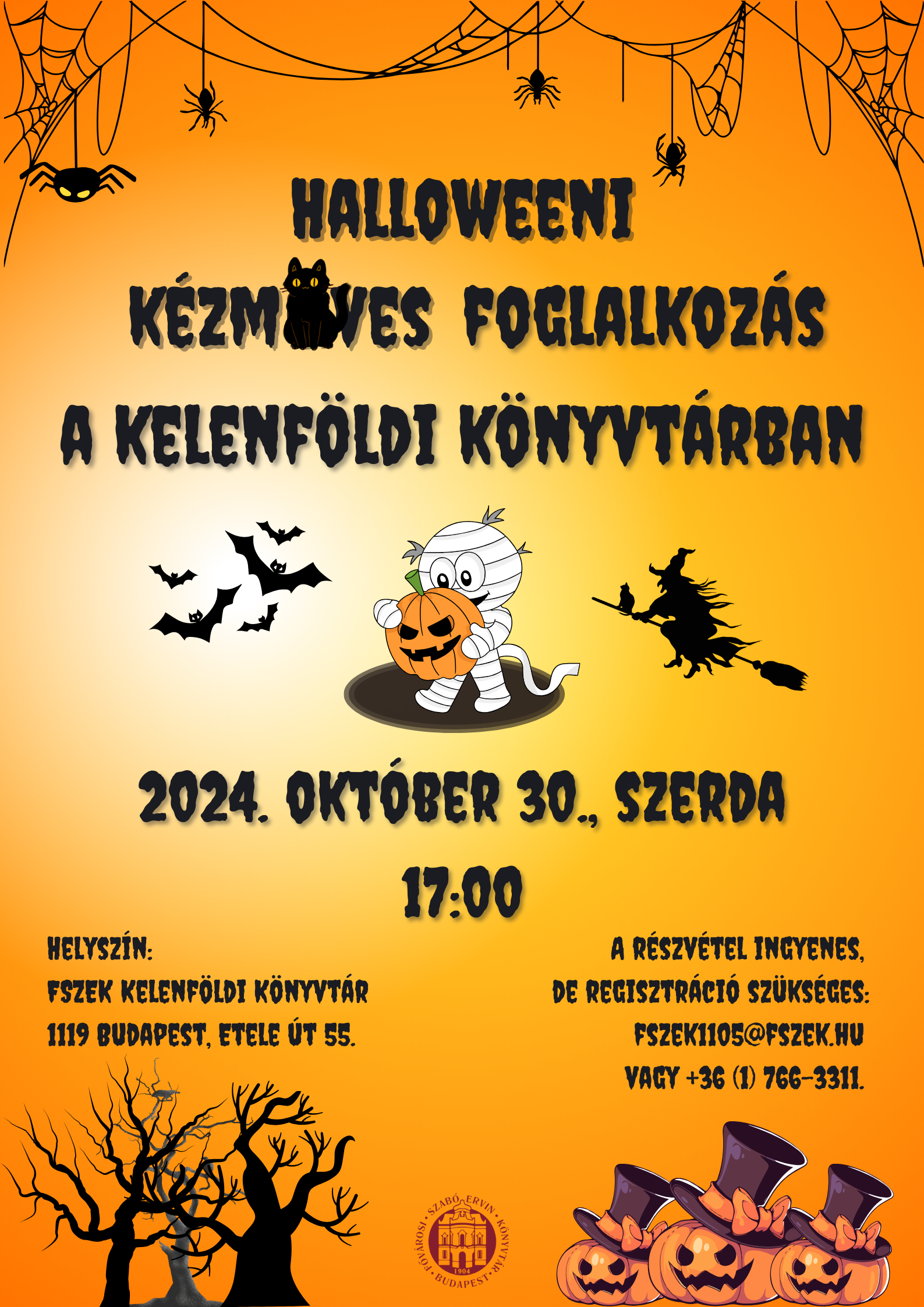 Halloweeni plakát