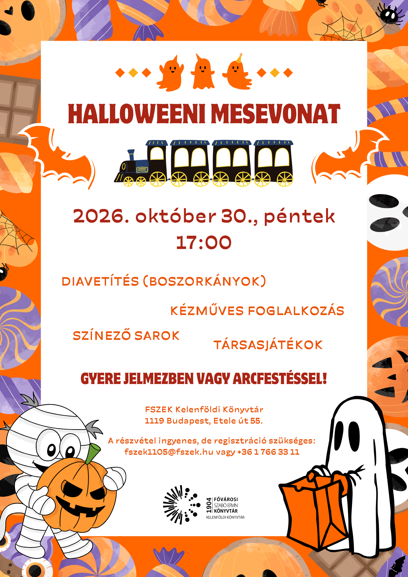 Halloweeni plakát