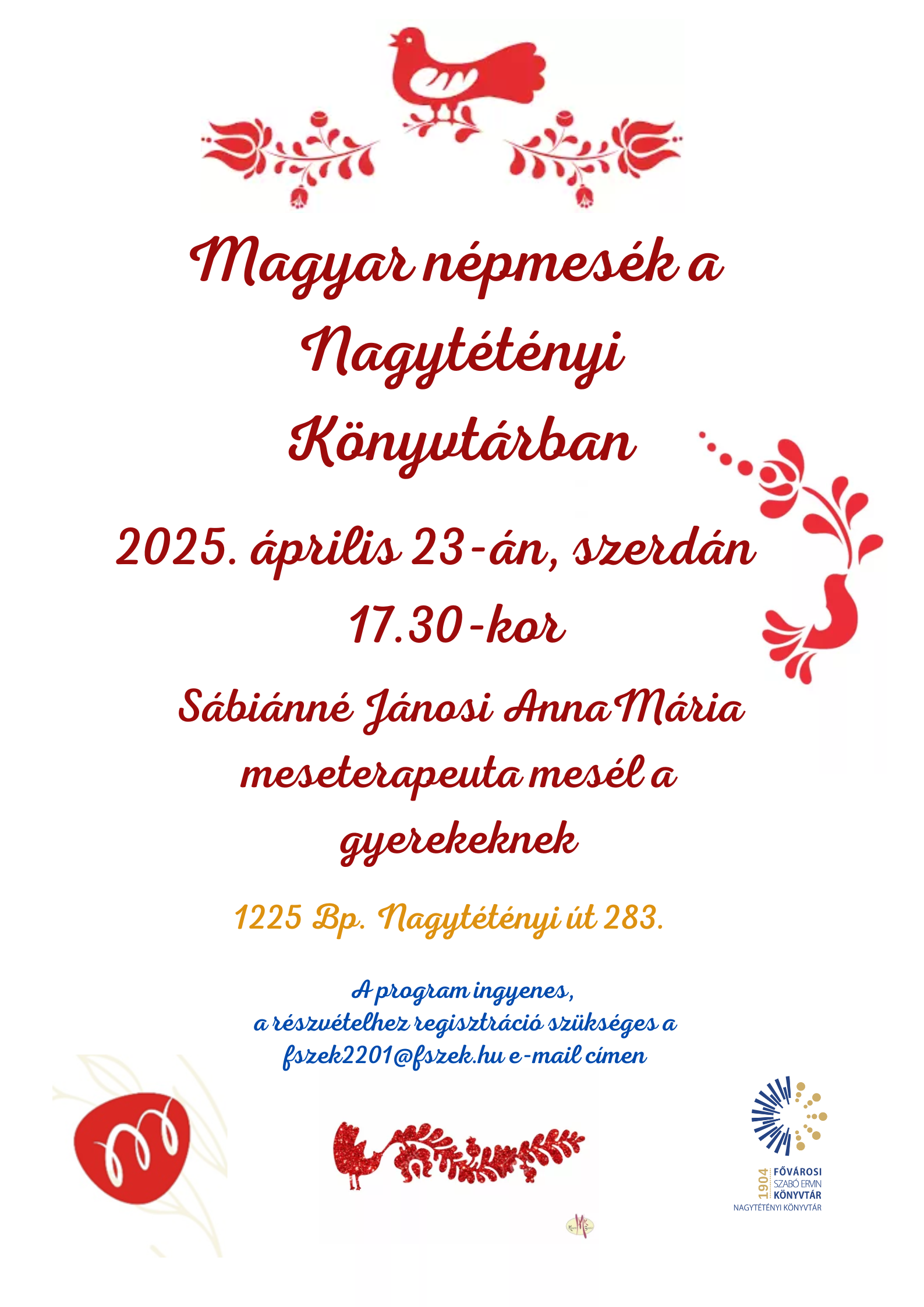 A program plakátja