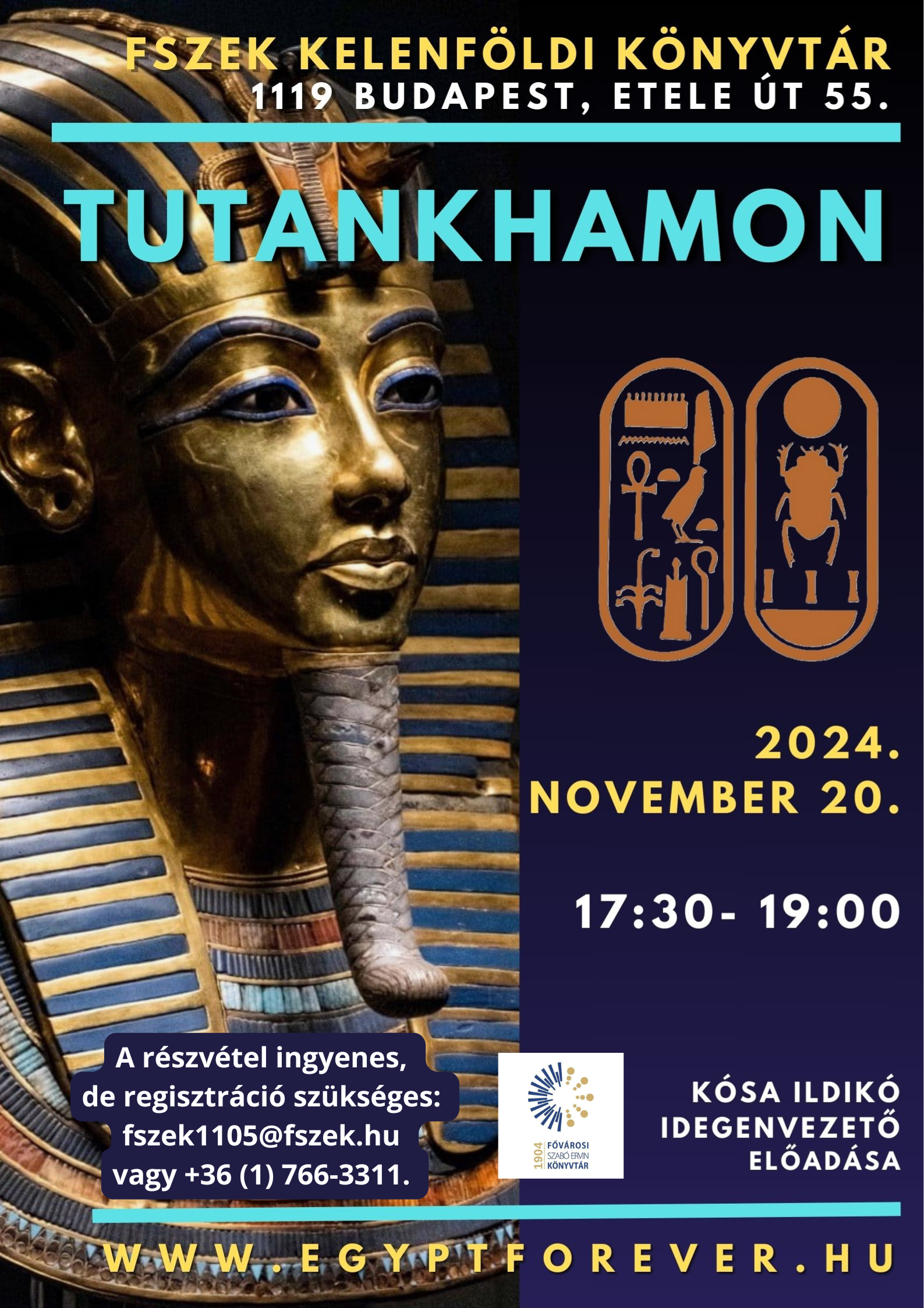 Tutankhamon plakát