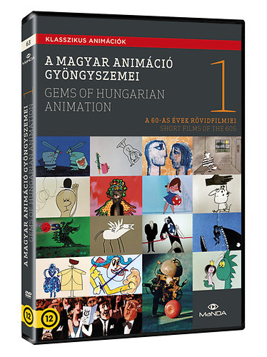 A magyar animáció gyöngyszemei című DVD borítója