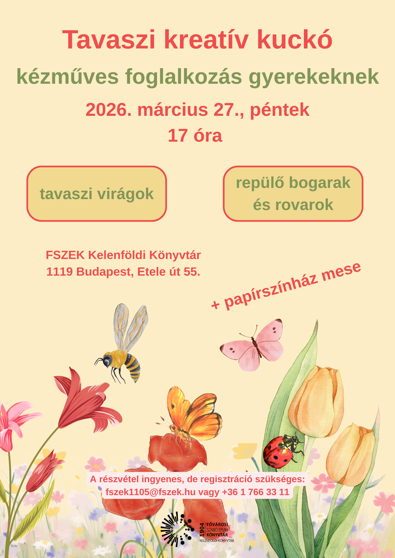 virágok, rovarok, bogarak