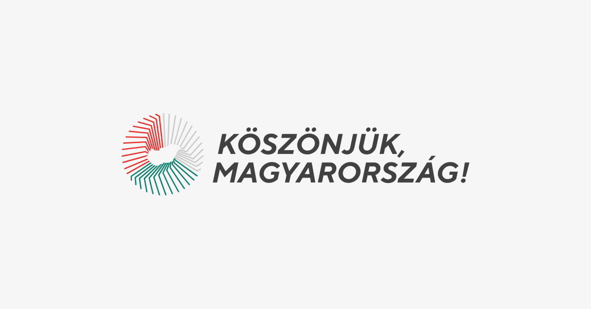 A Köszönjük Magyarország logója
